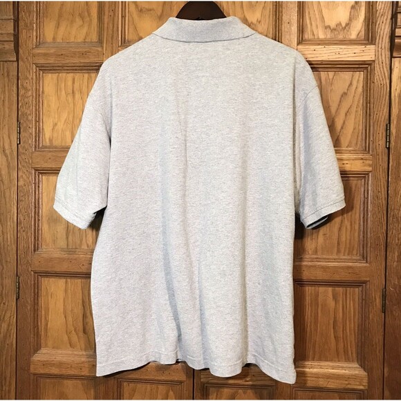 Harley-Davidson Motorcycles Mens XL Polo Shirt Pique Knit Heather Gray Biker Top - Picture 8 of 10